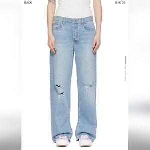 GRLFRND Blue Liya Jeans